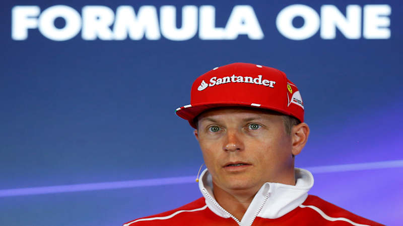 Kimi Raikkonen fastest in first Belgian Grand Prix practice